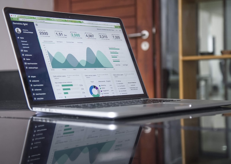 Création de site web sur ordinateur